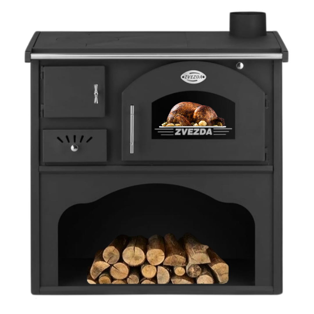 Soba De Gatit Pe Lemne Zvezda Classic GF, 5.9kW – Cel mai bun preț